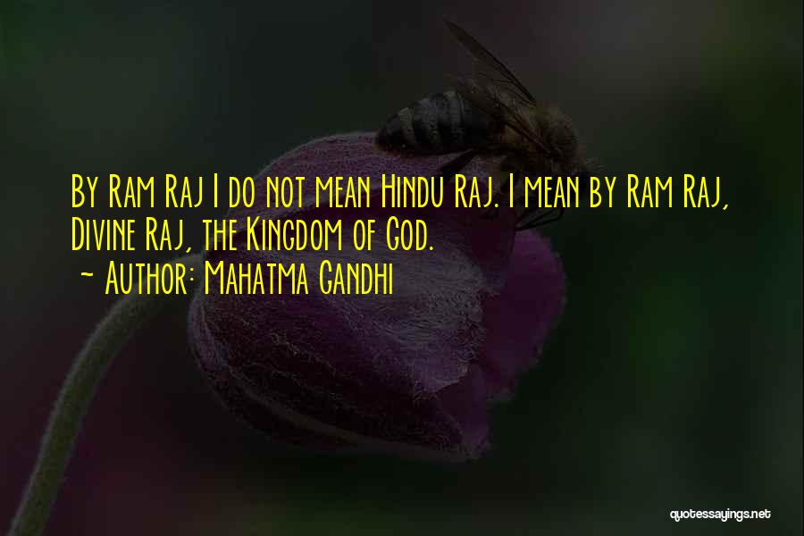 Hindu Quotes By Mahatma Gandhi