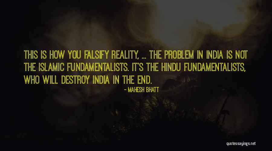 Hindu Quotes By Mahesh Bhatt