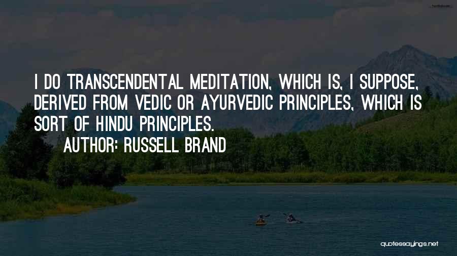 Hindu Quotes By Russell Brand