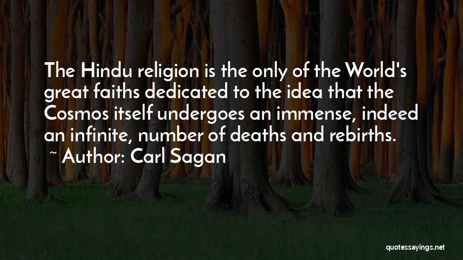 Hindu Religion Quotes By Carl Sagan