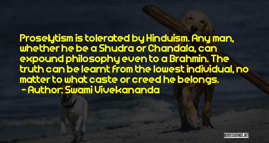 Hinduism By Swami Vivekananda Quotes By Swami Vivekananda