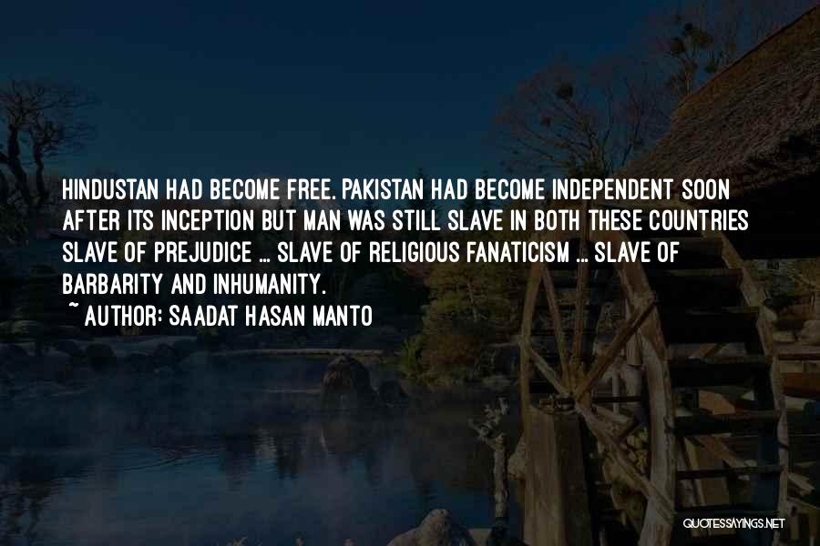 Hindustan Quotes By Saadat Hasan Manto