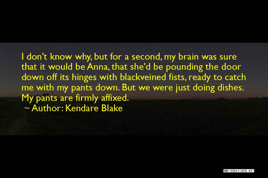 Hinges Quotes By Kendare Blake