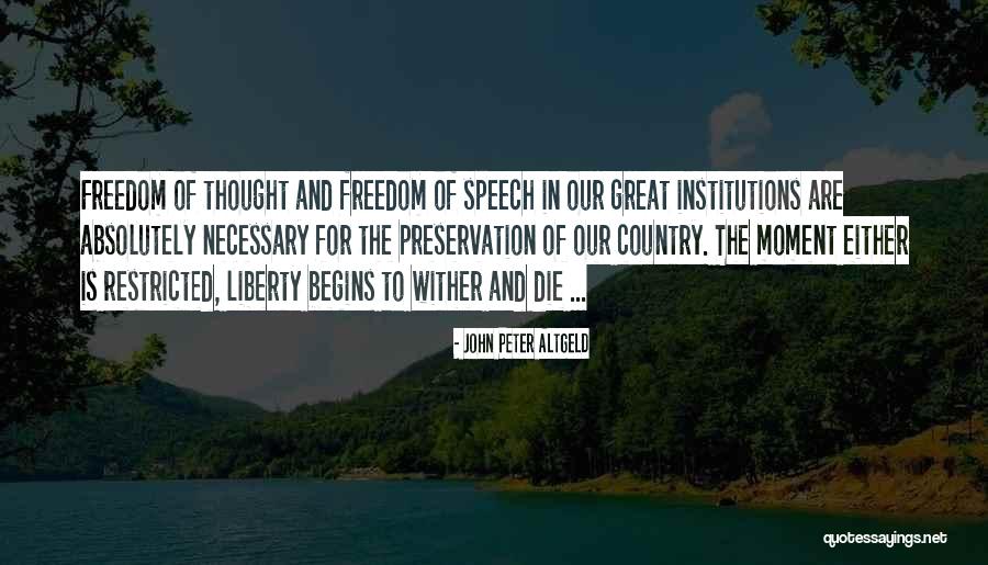 Hinshelwood Klein Quotes By John Peter Altgeld Hinshelwood Klein Quotes By John Peter Altgeld