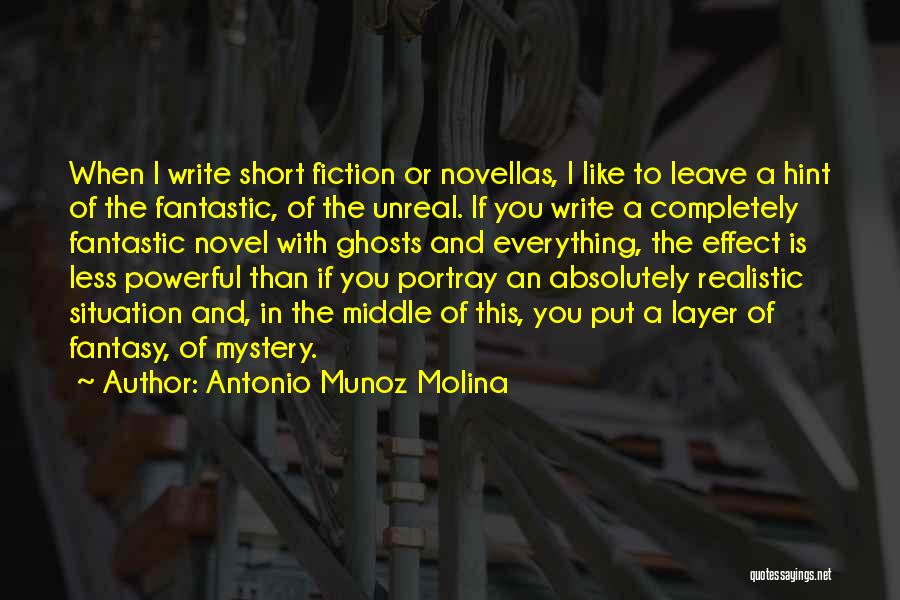 Hint That You Like Her Quotes By Antonio Munoz Molina