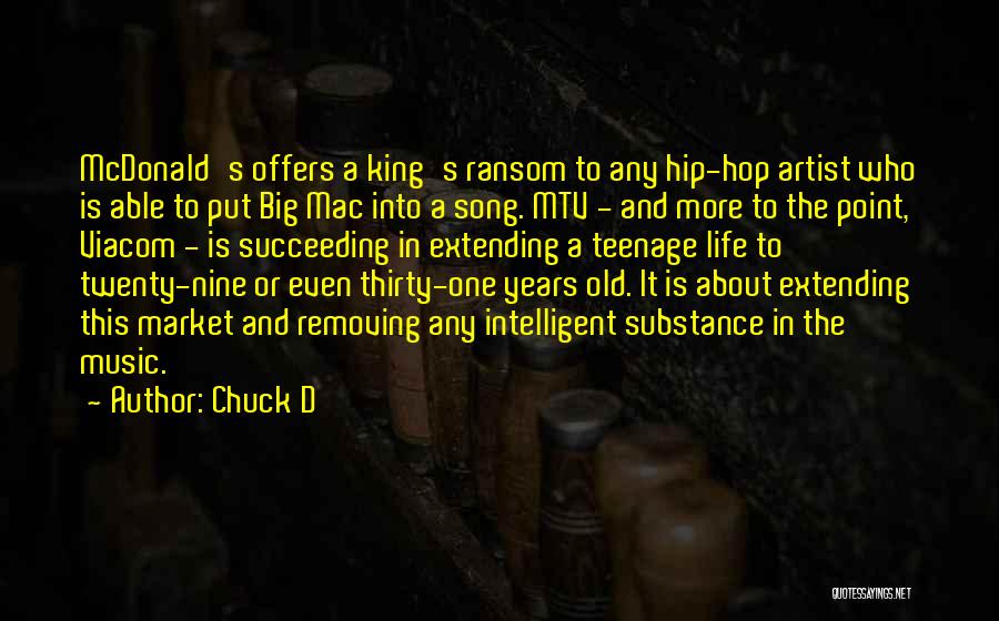 Hip Hop Artist Music Quotes By Chuck D