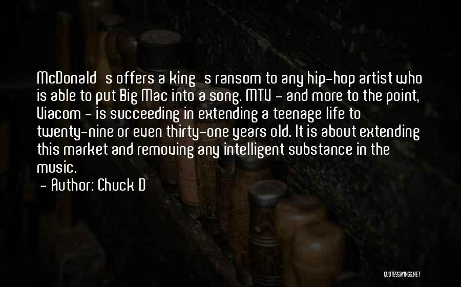Hip Hop Life Quotes By Chuck D