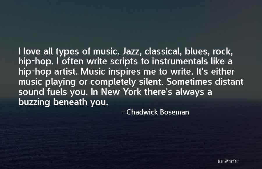 Hip Hop Love Quotes By Chadwick Boseman