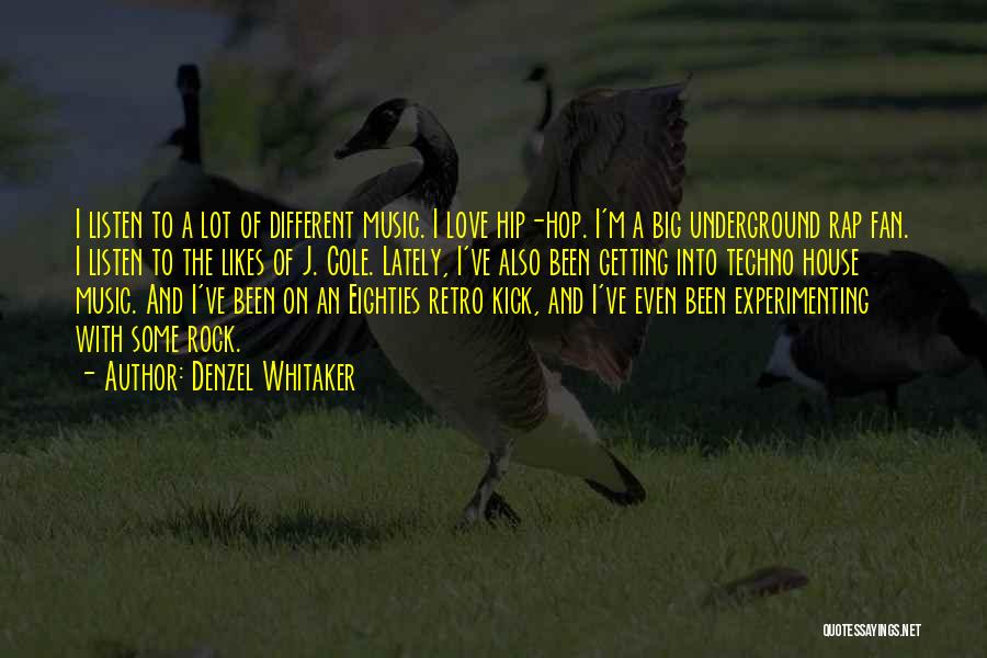 Hip Hop Love Quotes By Denzel Whitaker