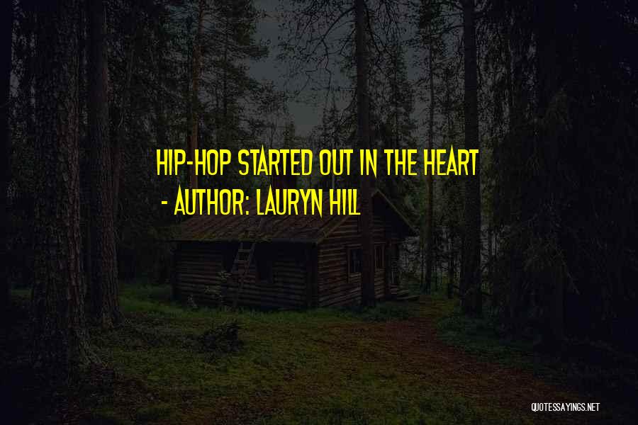 Hip Hop Quotes By Lauryn Hill