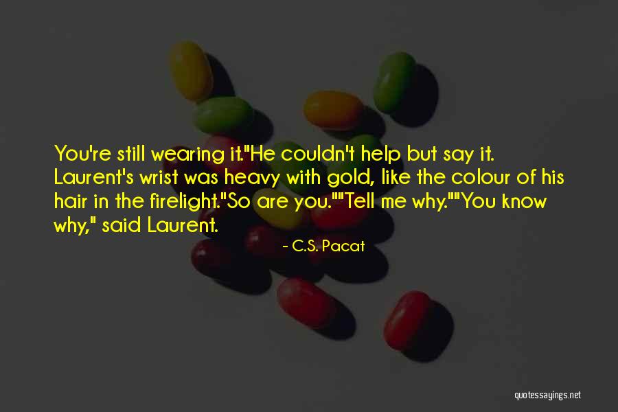 Hippity Quotes By C.S. Pacat Hippity Quotes By C.S. Pacat