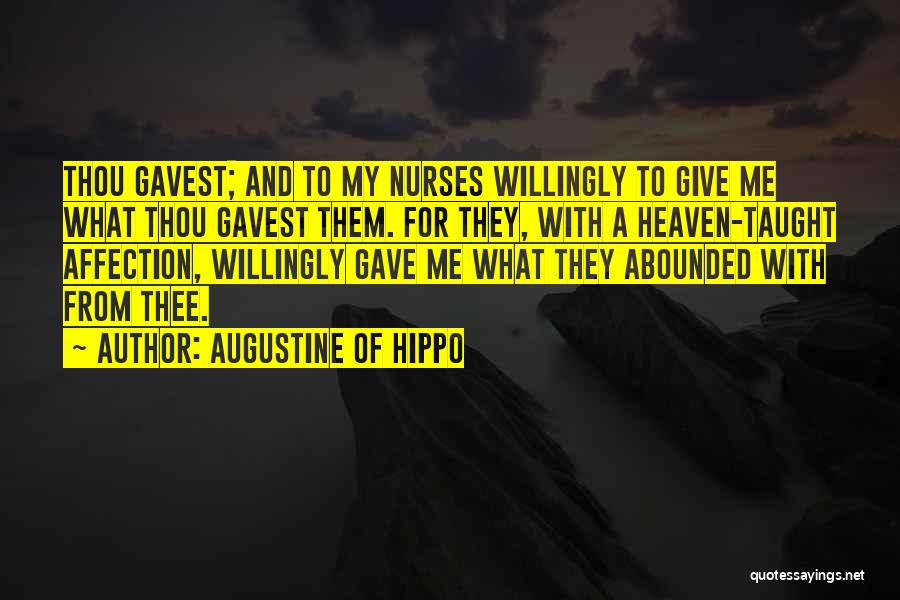 Hippo.co.za Quotes By Augustine Of Hippo