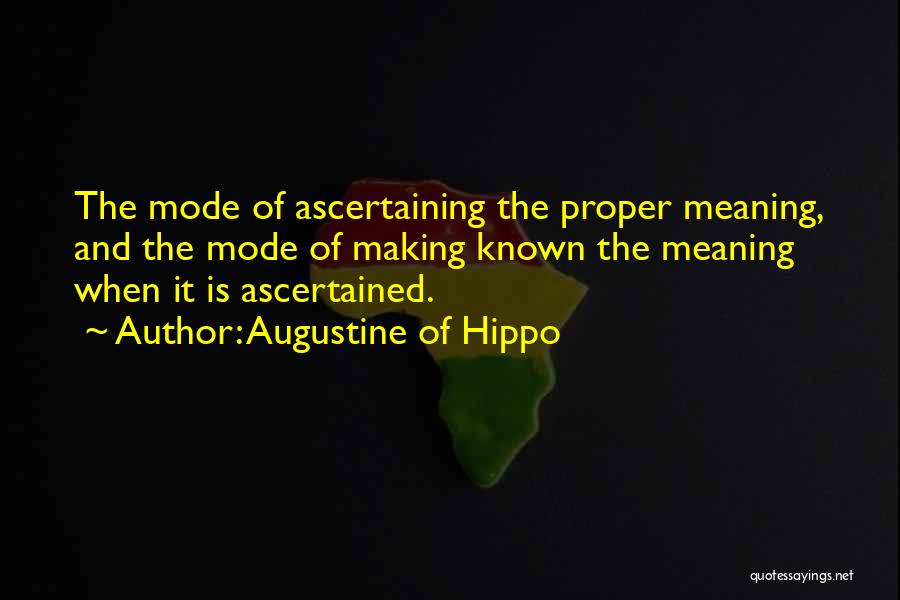 Hippo.co.za Quotes By Augustine Of Hippo