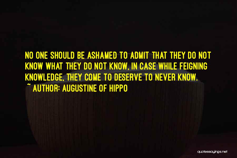 Hippo Quotes By Augustine Of Hippo