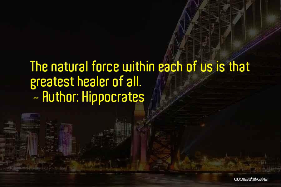 Hippocrates Quotes 1513716