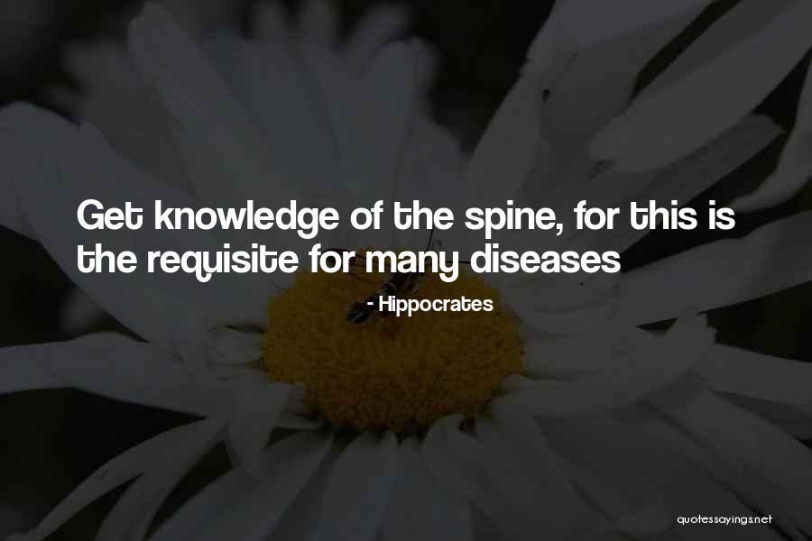 Hippocrates The Spine Quotes By Hippocrates Hippocrates The Spine Quotes By Hippocrates