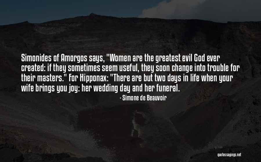 Hipponax Quotes By Simone De Beauvoir Hipponax Quotes By Simone De Beauvoir