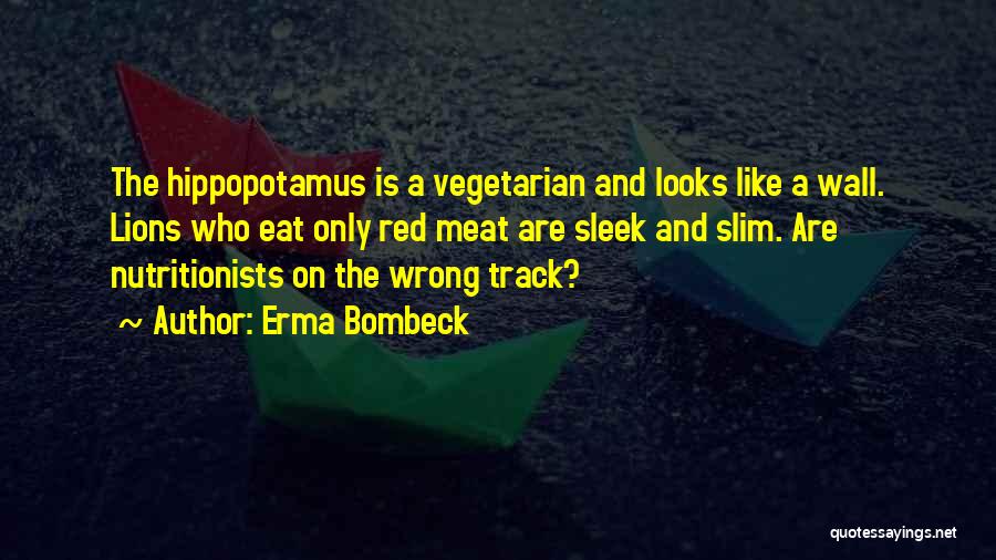 Hippopotamus Quotes By Erma Bombeck