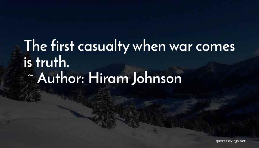 Hiram Quotes By Hiram Johnson