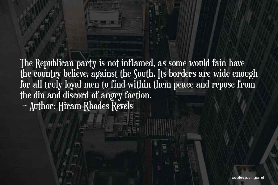 Hiram Quotes By Hiram Rhodes Revels