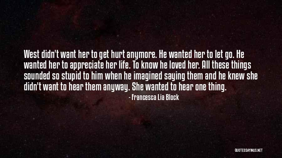 Hirams Boot Quotes By Francesca Lia Block