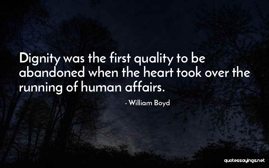Hirams Boot Quotes By William Boyd