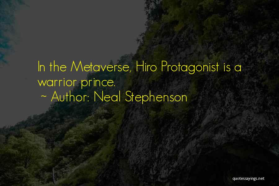 Hiro Protagonist Quotes By Neal Stephenson