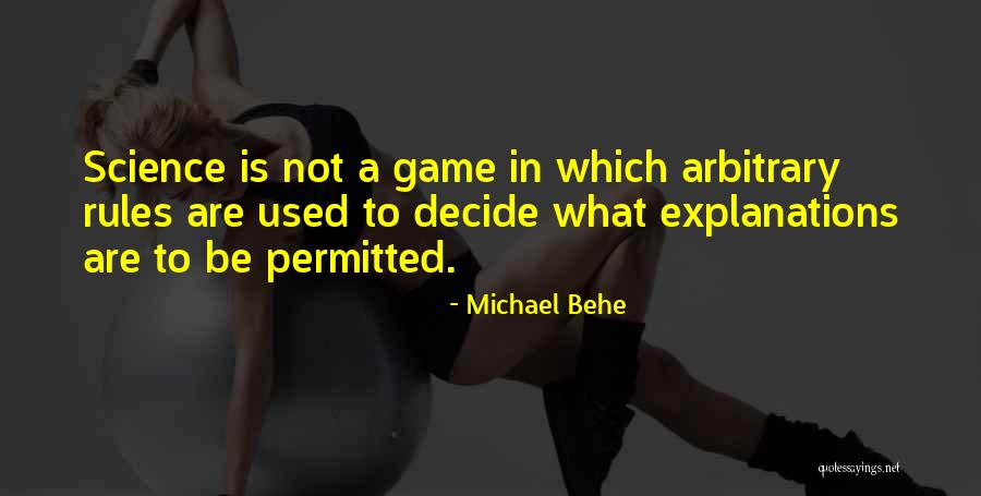 Hirotani Ugn Quotes By Michael Behe Hirotani Ugn Quotes By Michael Behe