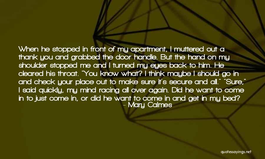 Hirshsp Quotes By Mary Calmes Hirshsp Quotes By Mary Calmes