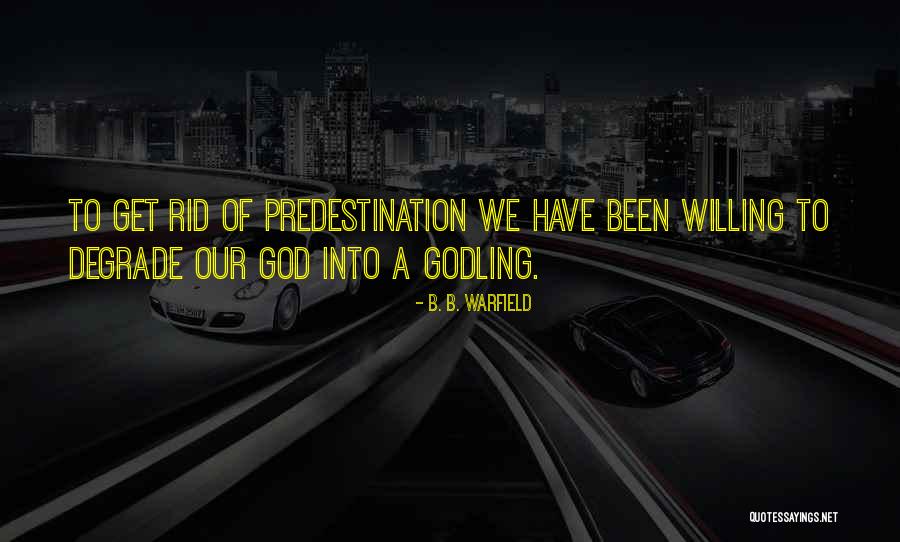 Hirundo Quotes By B. B. Warfield Hirundo Quotes By B. B. Warfield