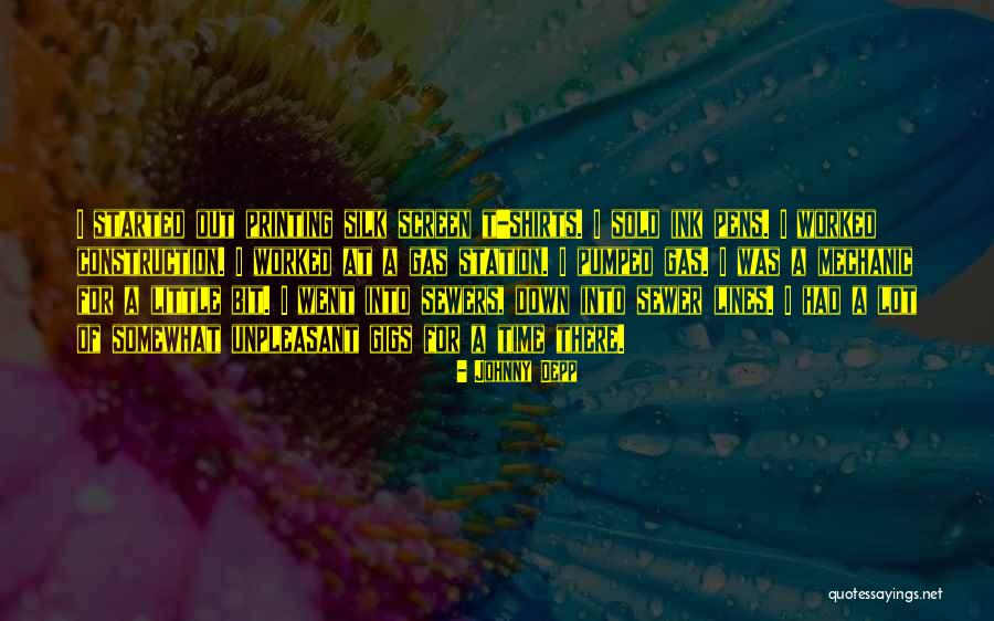 Hirup Mah Quotes By Johnny Depp