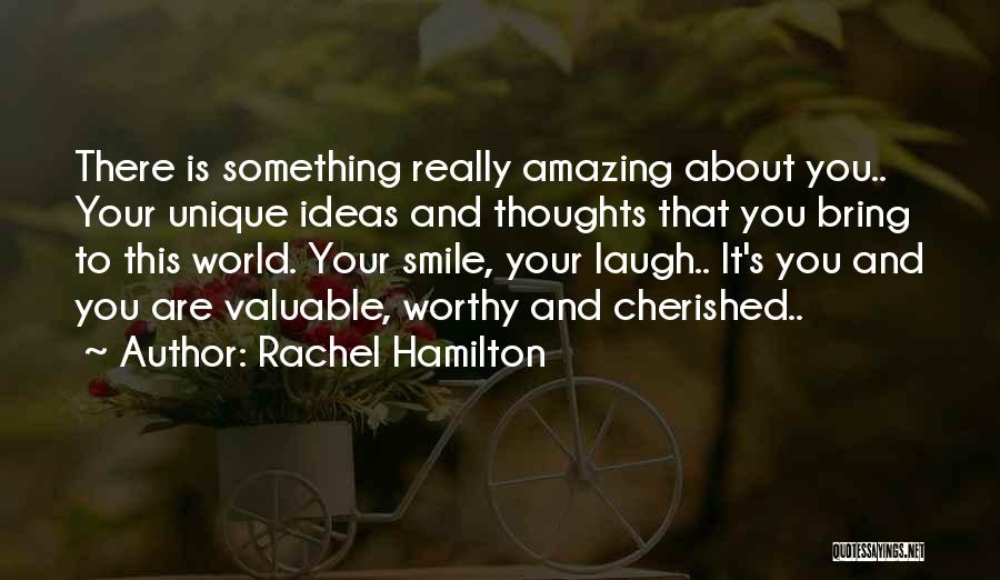 His Amazing Smile Quotes By Rachel Hamilton