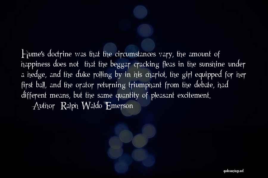 His And Her Circumstances Quotes By Ralph Waldo Emerson