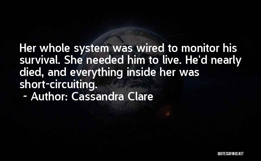 His And Her Short Quotes By Cassandra Clare