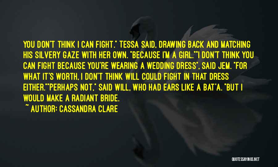 His And Her Wedding Quotes By Cassandra Clare