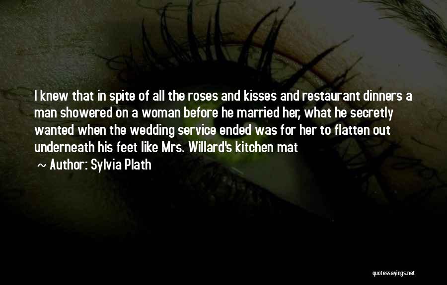 His And Her Wedding Quotes By Sylvia Plath