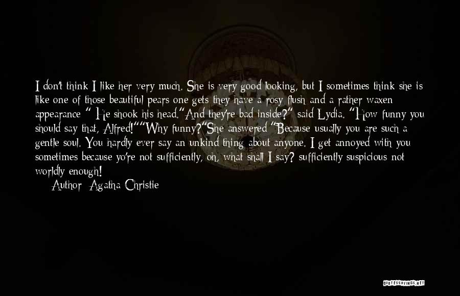 His Beautiful Soul Quotes By Agatha Christie