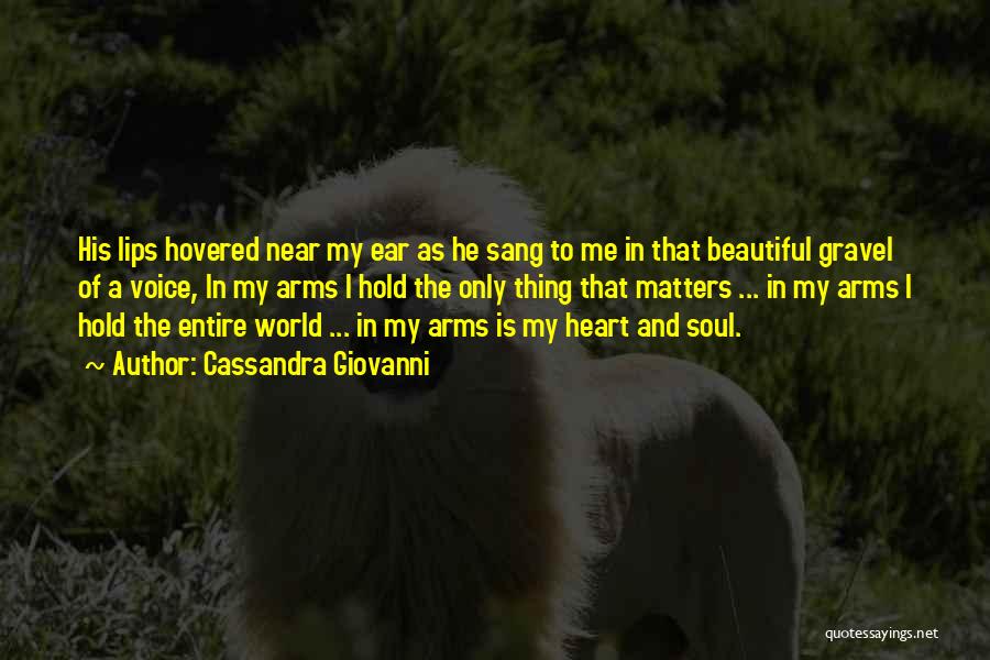 His Beautiful Soul Quotes By Cassandra Giovanni