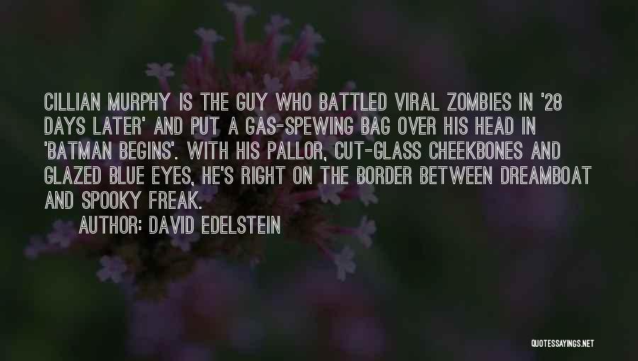 His Blue Eyes Quotes By David Edelstein