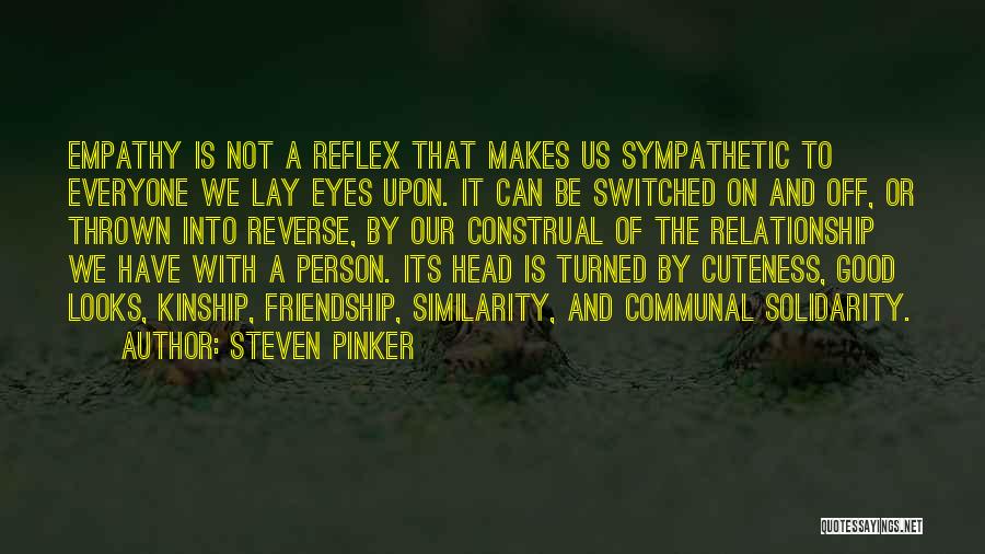 His Cuteness Quotes By Steven Pinker