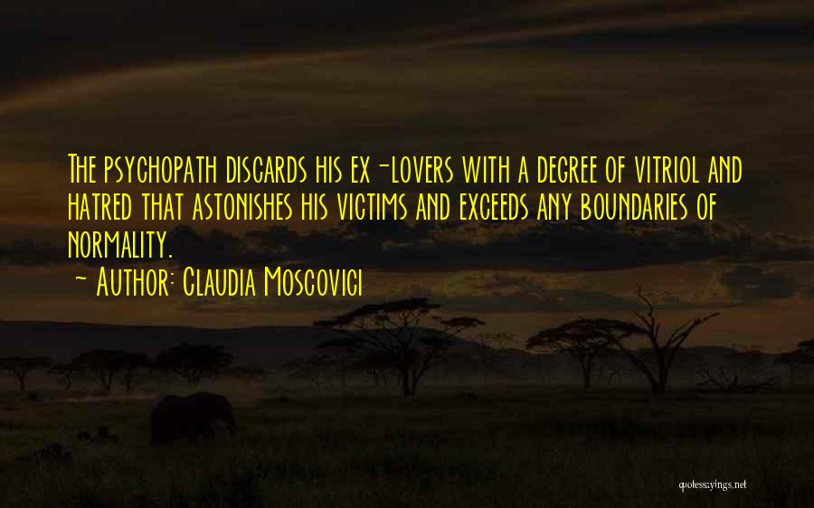 His Ex Quotes By Claudia Moscovici