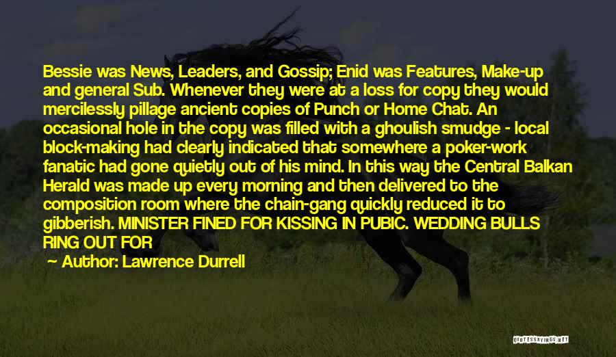 His Ex Quotes By Lawrence Durrell