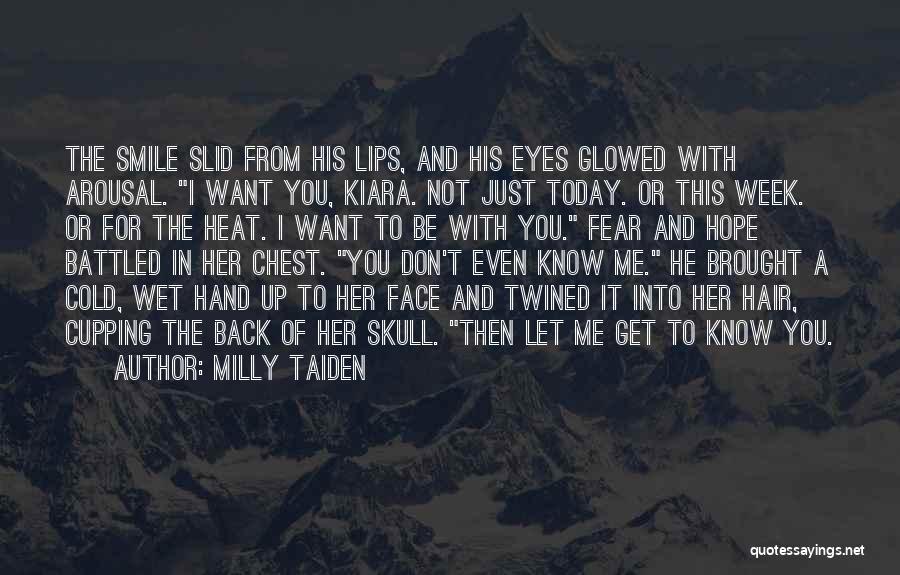 His Eyes And Smile Quotes By Milly Taiden