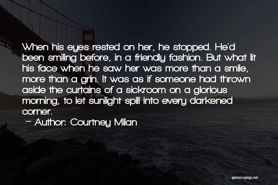 His Eyes Love Quotes By Courtney Milan