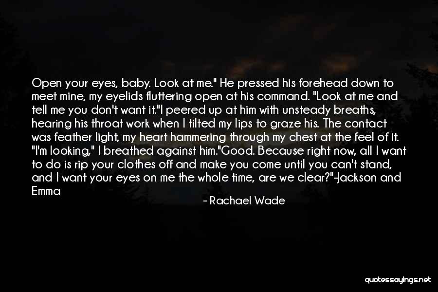 His Eyes Love Quotes By Rachael Wade