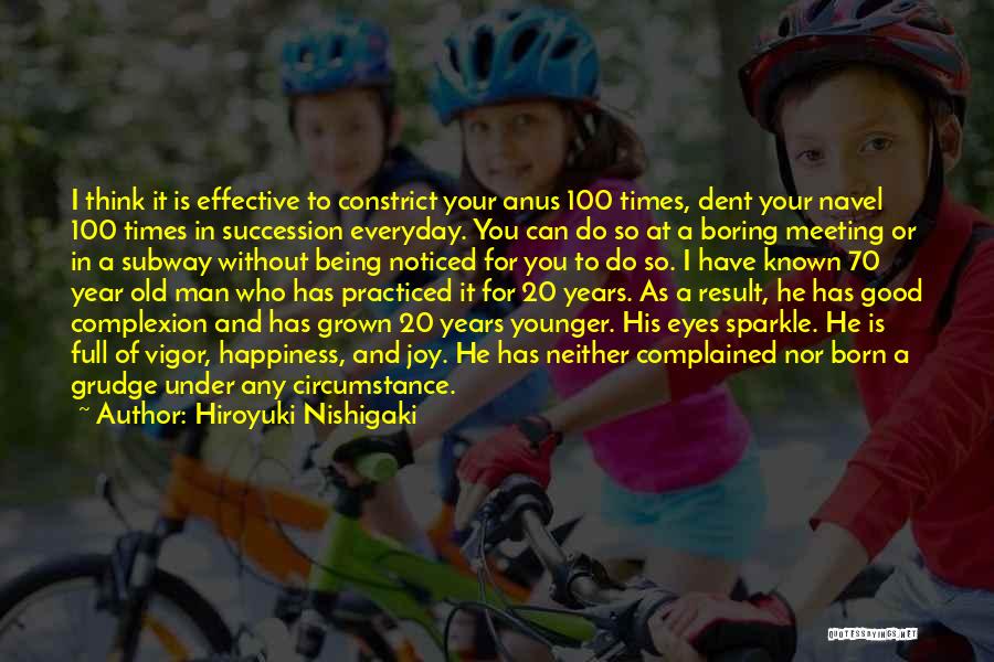 His Eyes Sparkle Quotes By Hiroyuki Nishigaki