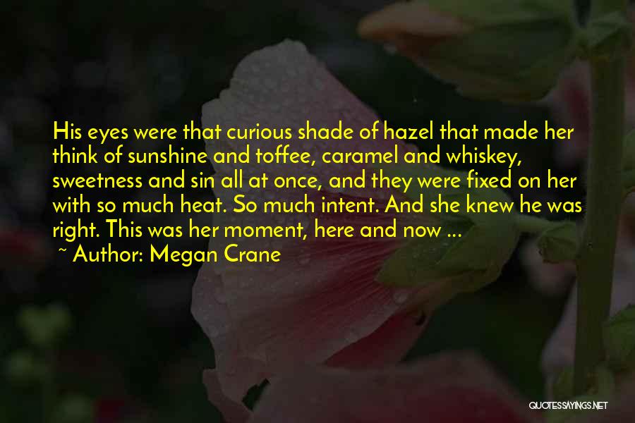 His Hazel Eyes Quotes By Megan Crane