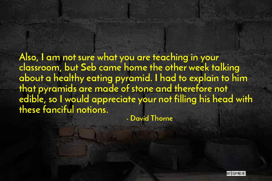 His Head Stone Quotes By David Thorne His Head Stone Quotes By David Thorne