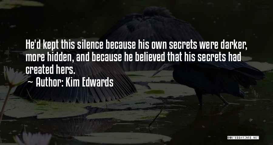 His & Hers Quotes By Kim Edwards