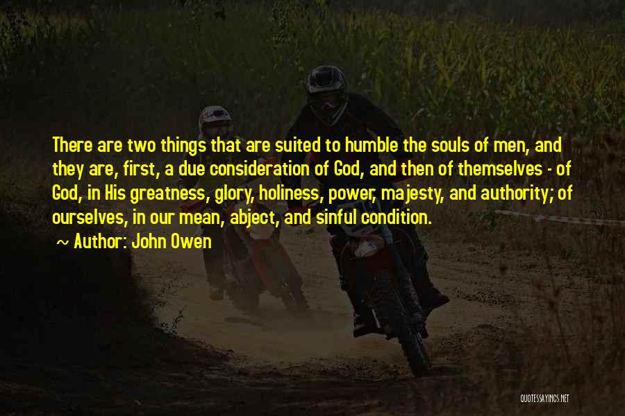 His Holiness Quotes By John Owen